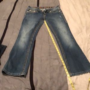 re-Poshing Rock revival boot cut jeans